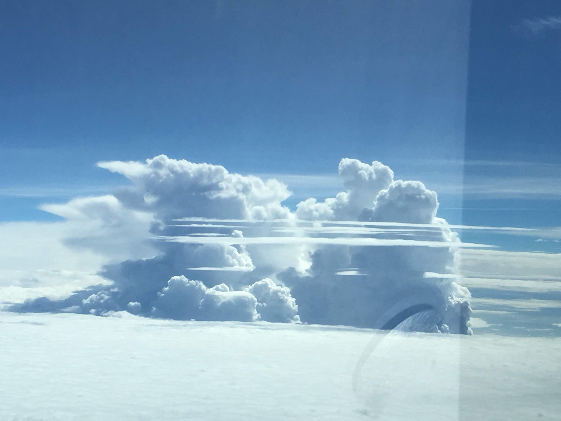 Aerial view captured during a club flight